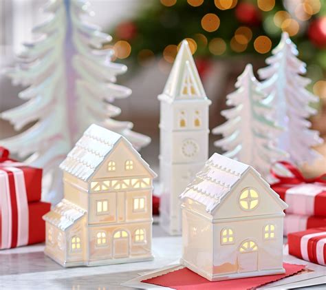 qvc christmas village sets